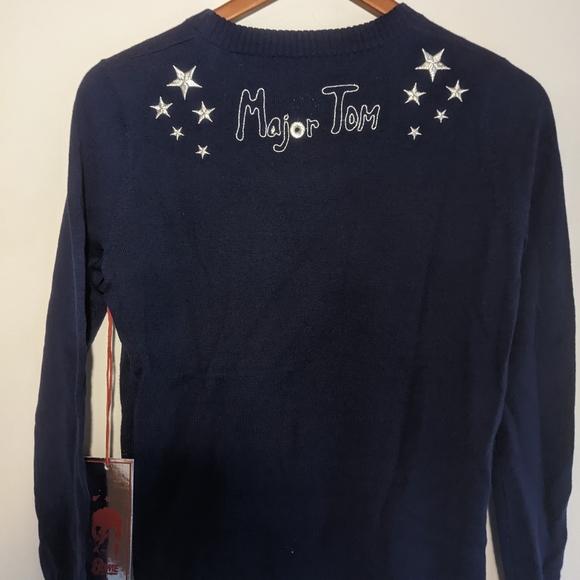 NWT david bowie major tom sweater - Picture 3 of 3